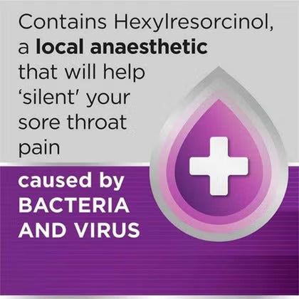 Strepsils Extra Blackcurrant Lozenges 36's
