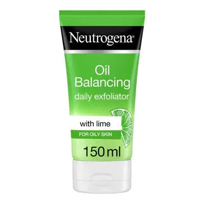 Neutrogena Oil Balancing Daily Exfoliator Lime & Aloe Vera For Oily Skin 150ml Neutrogena