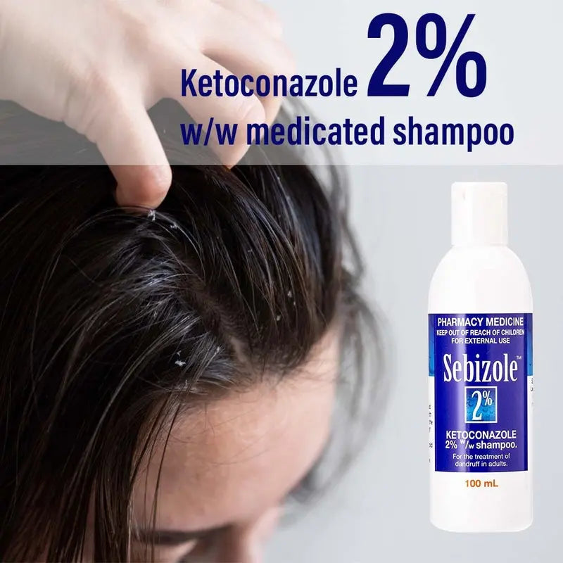Sebizole 2% Anti-Dandruff Shampoo 100 mL Sebizole