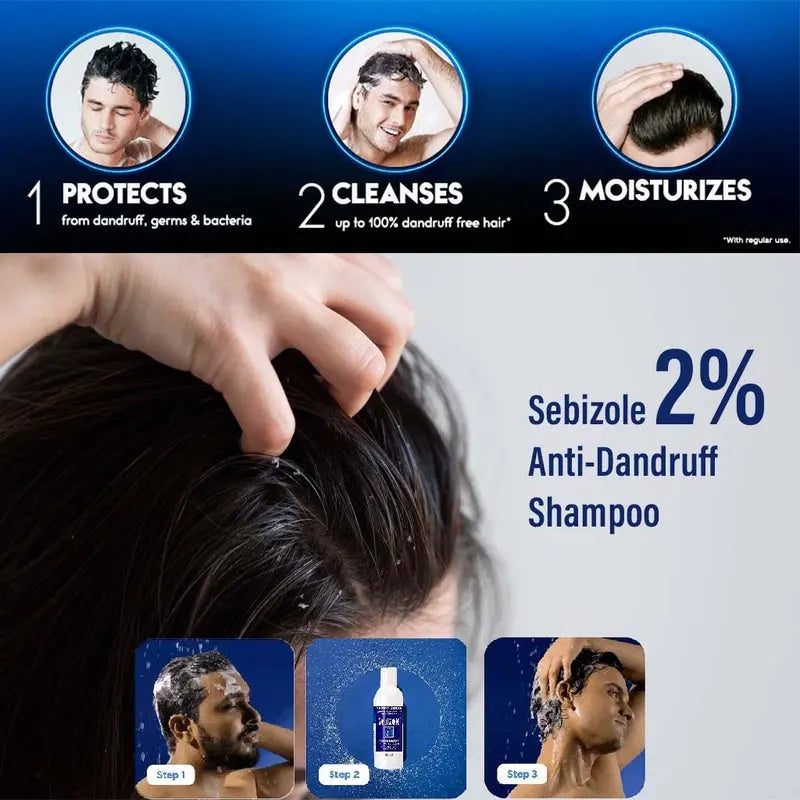 Sebizole 2% Anti-Dandruff Shampoo 100 mL Sebizole