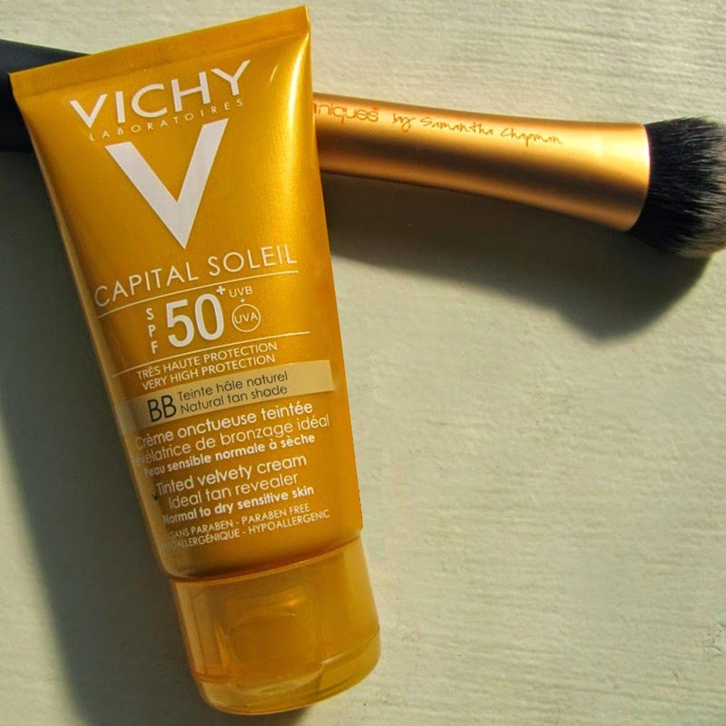 Vichy Capital Soleil BB Tinted SPF 50 Anti Shine Dry Touch Face Fluid Sunscreen 50ml