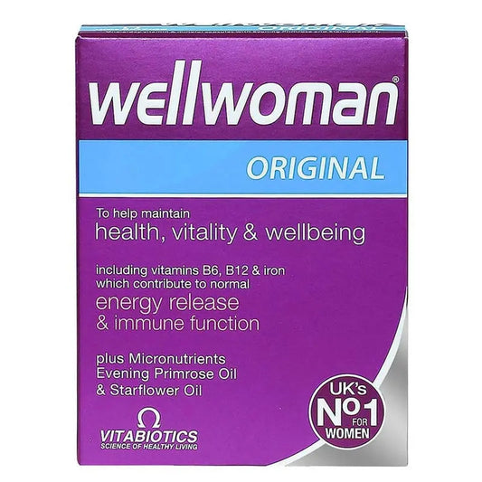 Vitabiotics Wellwoman Original Multivitamin Capsules For Women, Pack of 30's Vitabiotics