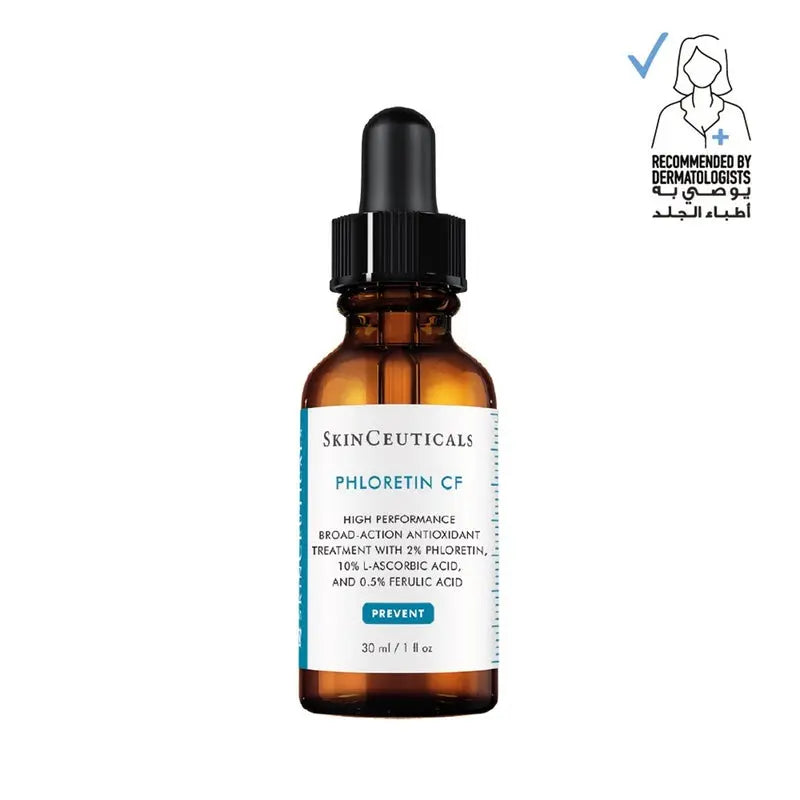 Skinceuticals Phloretin CF Broad Antioxidant 10% Vitamin C, Phloretin & Ferulic Acid Face Serum 30ml Skinceuticals