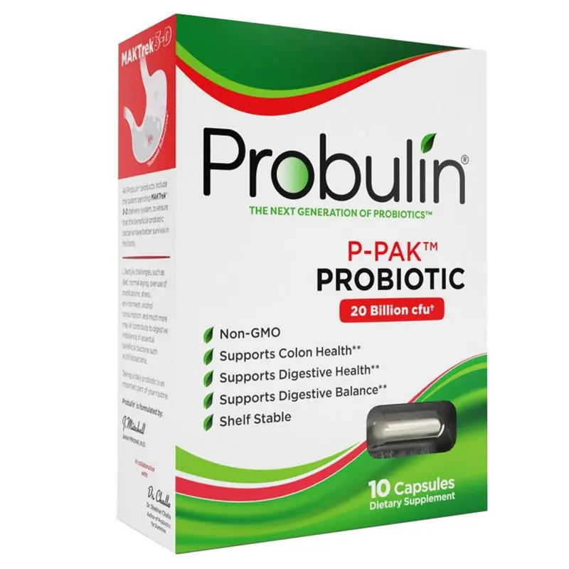 Probulin P-Pack Probiotic Capsules For Colon & Digestive Health, Pack of 10's Probulin