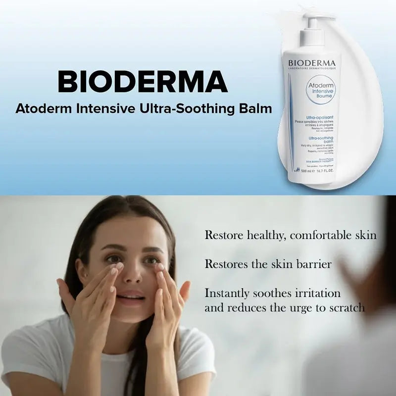 Bioderma Atoderm Intensive Ultra-soothing Baume For Face and Body 500 mL Bioderma