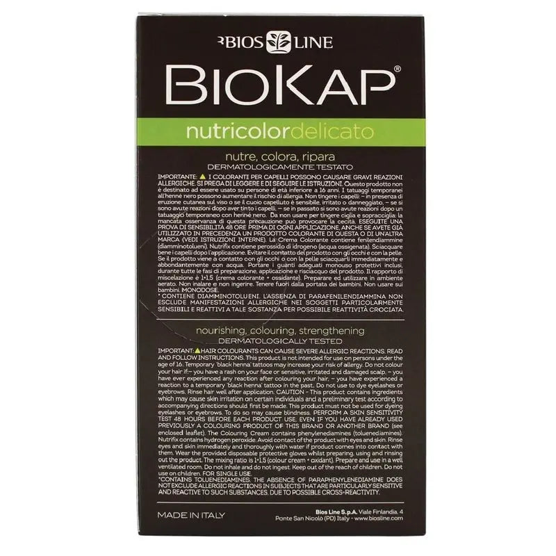 Biokap Nutricolor Delicato 2.9 Dark Chestnut Chocolate 140 mL Biokap