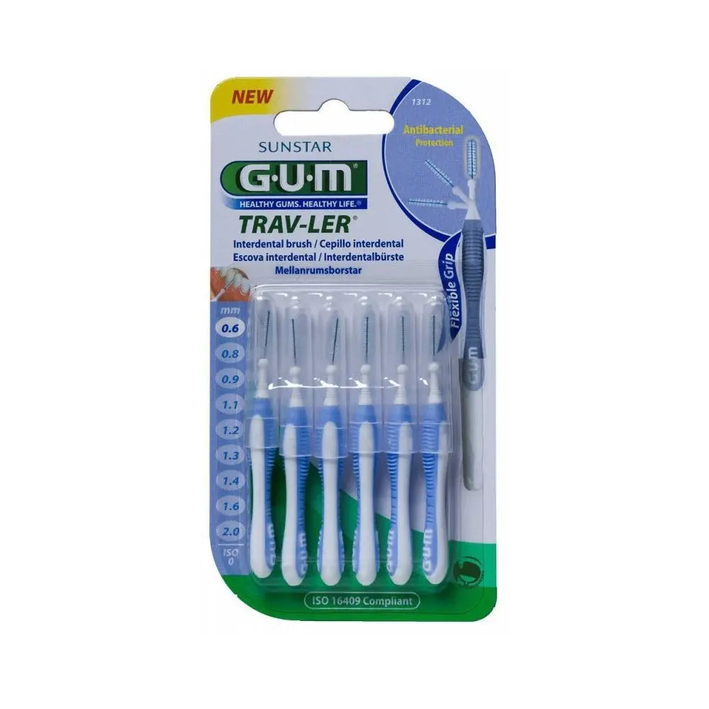 Butler Gum Travler Interdental Brush 0.6 mm 1312 Butler Gum