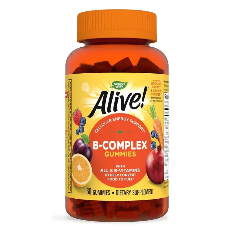 Alive B-Complex Gummies 60's Alive