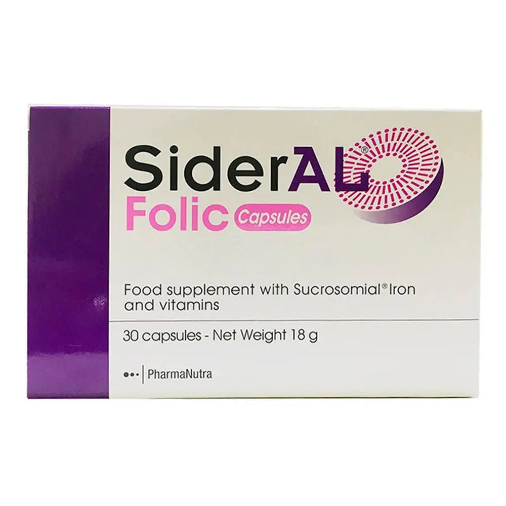 Sideral Folic Capsules 30's Sideral