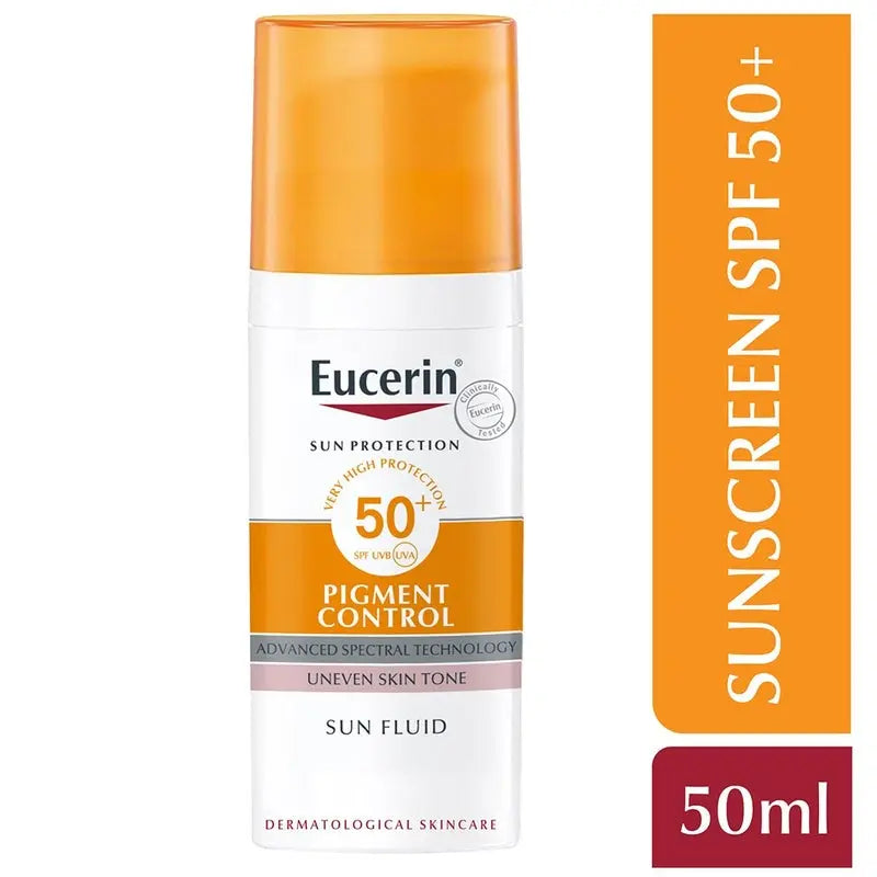 Eucerin Sun Pigment Control Sunscreen SPF50+ Sun Fluid For Uneven Skin Tone 50ml Eucerin