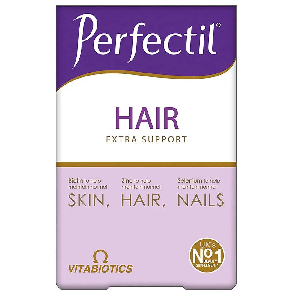 Vitabiotics Perfectil Extra Support Tablets For Hair, Skin & Nails, Pack of 60's vitabiotics