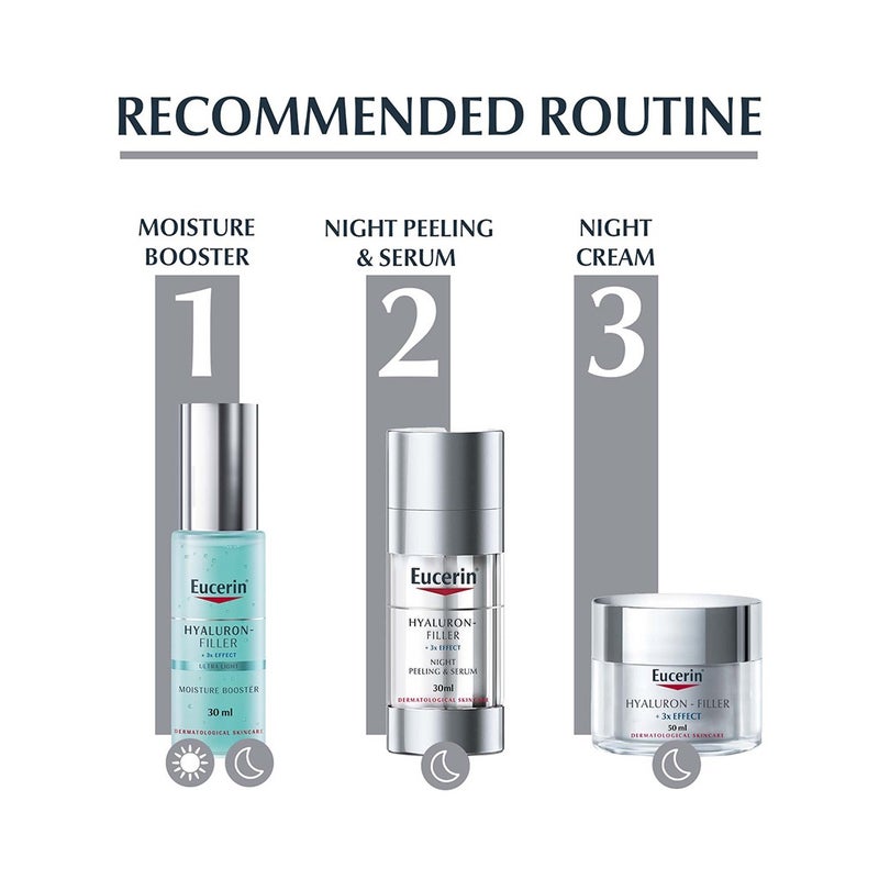 Eucerin Hyaluron-Filler 3x Effect Ultra-Light Hydrating Moisture Booster Gel 30ml