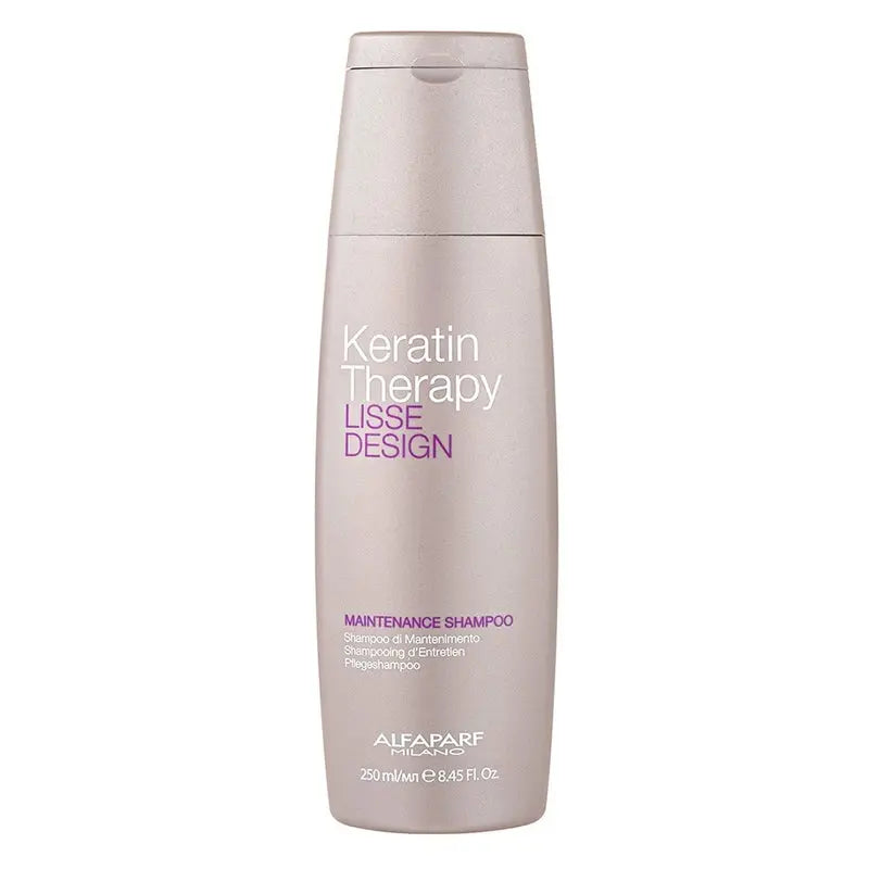 Alfaparf Keratin Therapy Lisse Design Maintenance Shampoo For Smooth & Shiny Hair 250ml Alfaparf