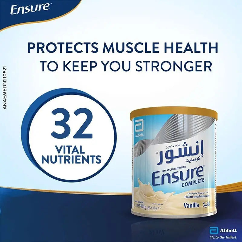 Ensure Complete Vanilla Powder 400 g Ensure