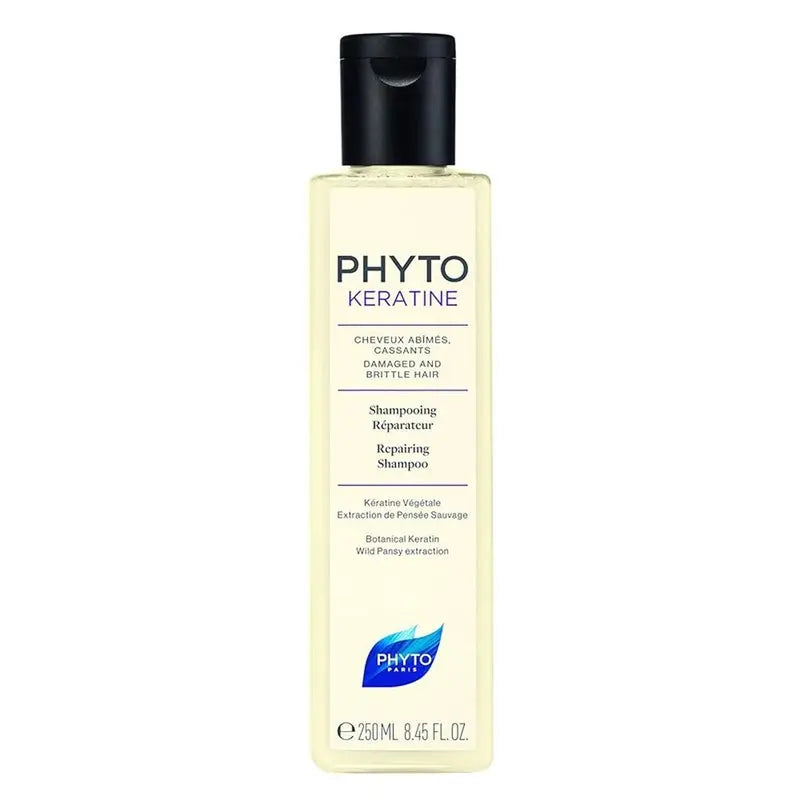 Phyto Phytokeratine Repairing Shampoo For Damaged & Brittle Hair 250ml Phyto