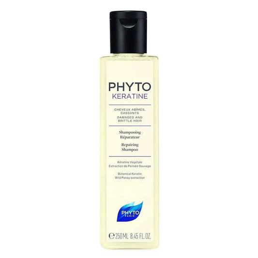 Phyto Phytokeratine Repairing Shampoo For Damaged & Brittle Hair 250ml Phyto