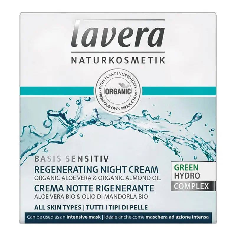 Lavera Basis Sensitiv Regenerating Night Cream 50 mL Lavera