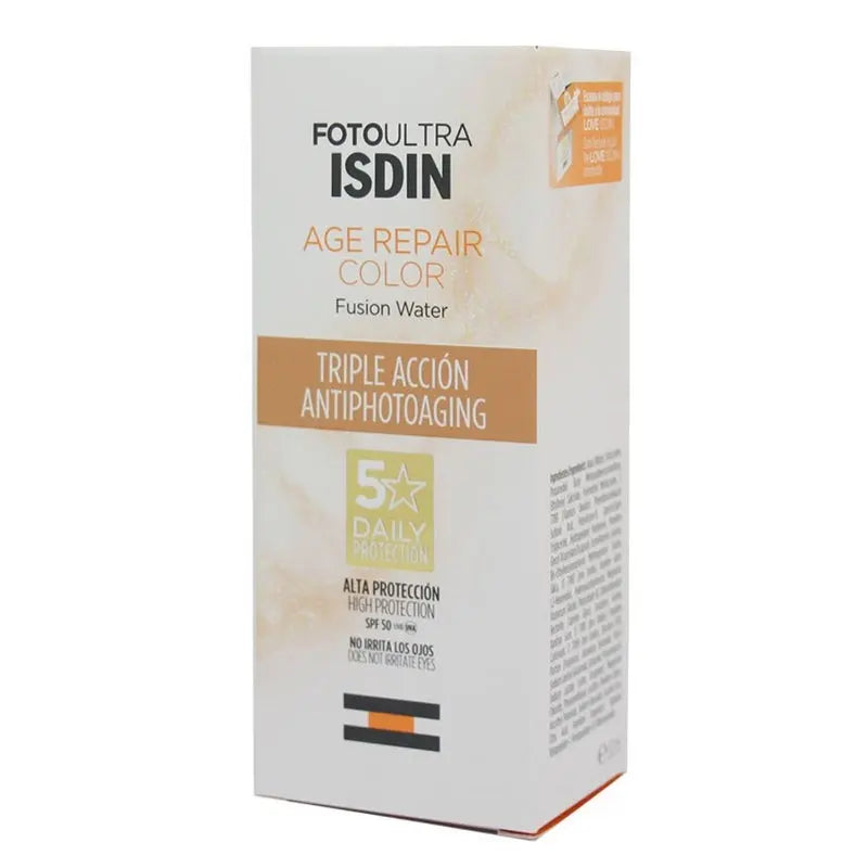 Isdin Foto Ultra Age Repair Color SPF50 Fusion Water 50 mL Isdin