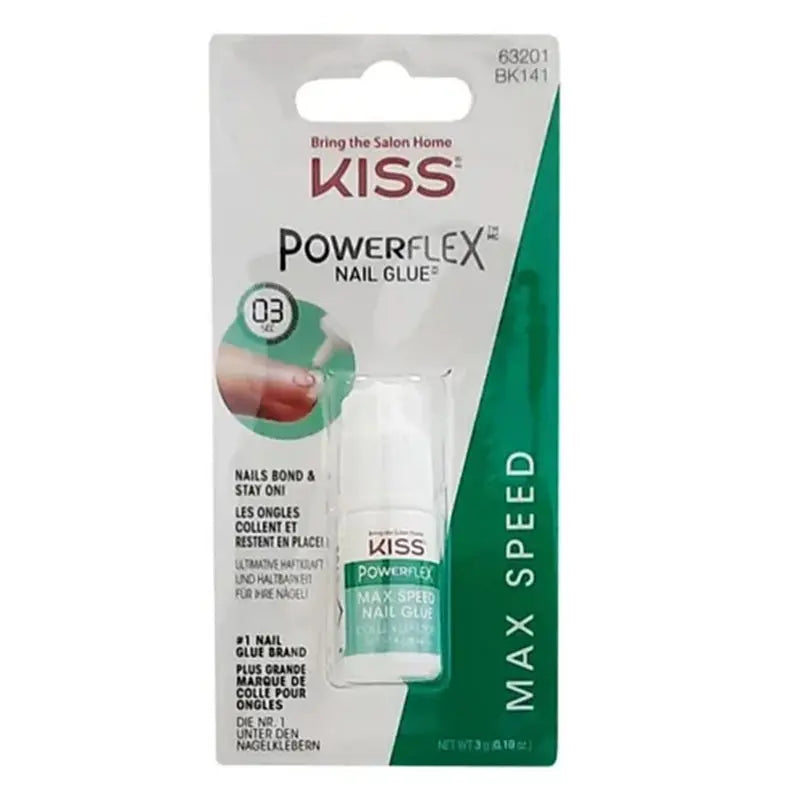 Kiss Power Flex Max Speed Nail Glue 3 g BK141C KISS