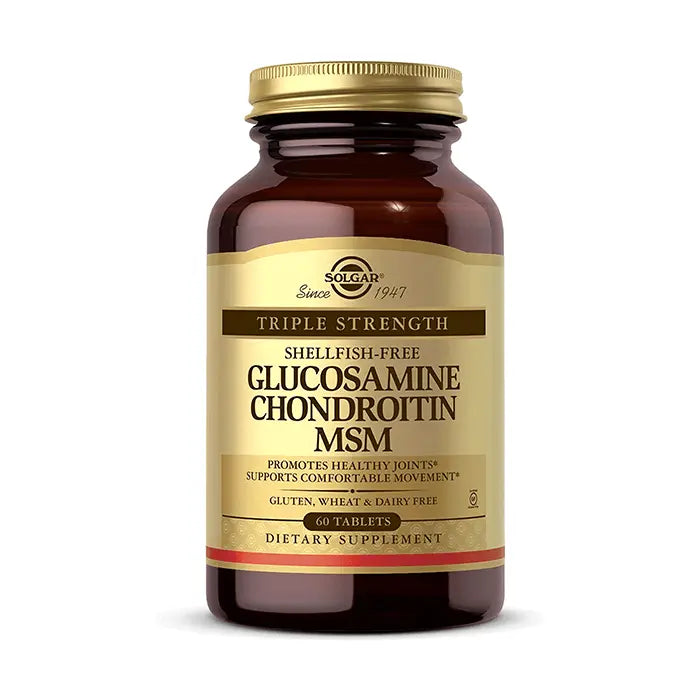 Solgar Extra Strength Glucosamine Chondroitin Msm Tablet 60's Solgar