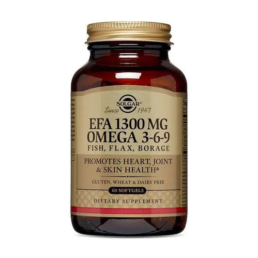 Solgar Omega 3 6 9 Fish Flax Borage Softgels 60's Solgar