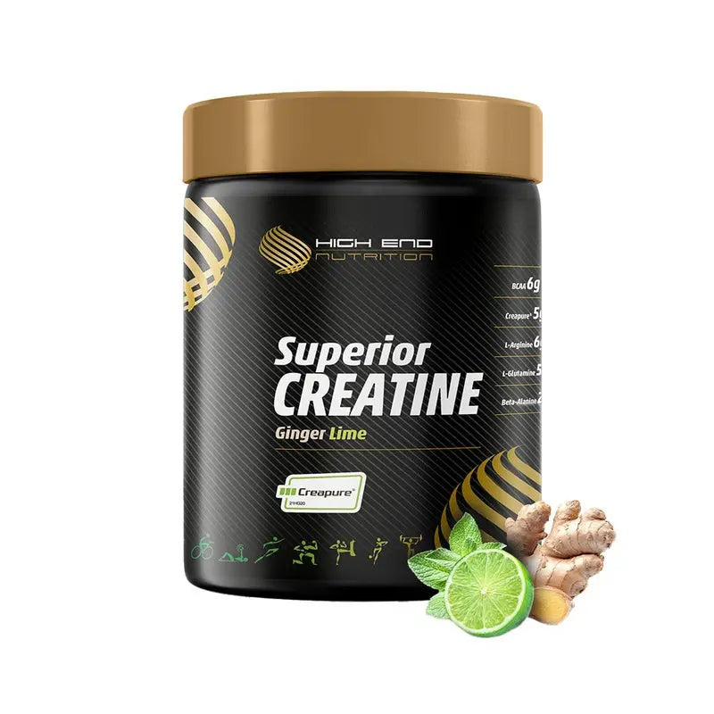 High End Nutrition Superior Creatine Ginger Lime Powder 700 g High End Nutrition