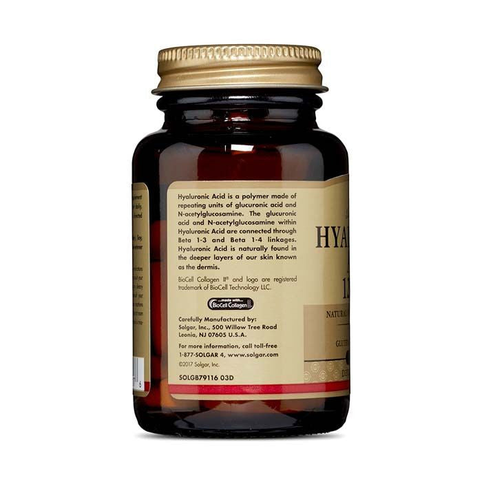 Solgar Hyaluronic Acid 120mg Tablets 30's Solgar
