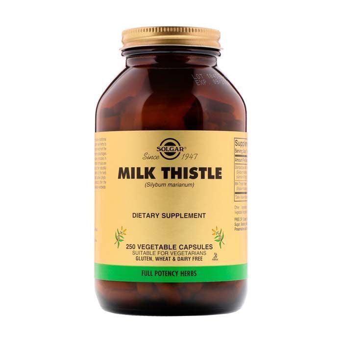 Solgar Full Potency Milk Thistle Vegetable capsules 250's