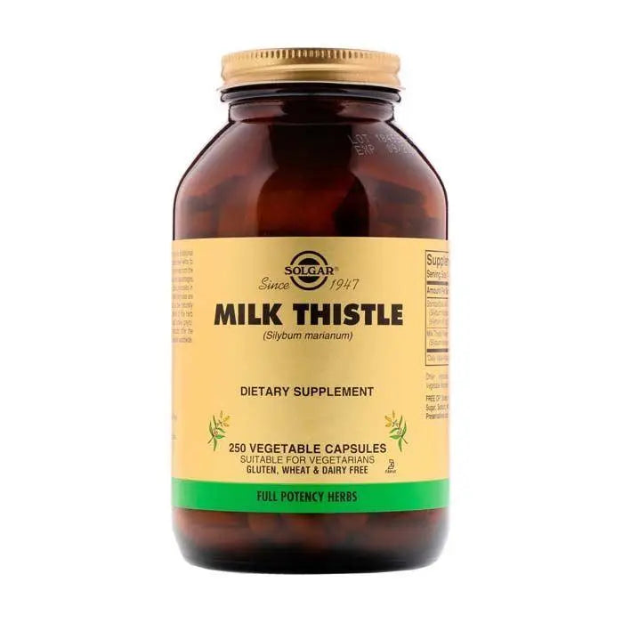 Solgar Full Potency Milk Thistle Vegetable capsules 250's Solgar