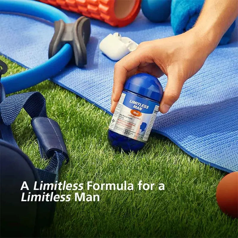 Eva Pharma Limitless Man Max Multivitamins & Minerals Supplement Tablets, Pack of 30's Eva Pharma