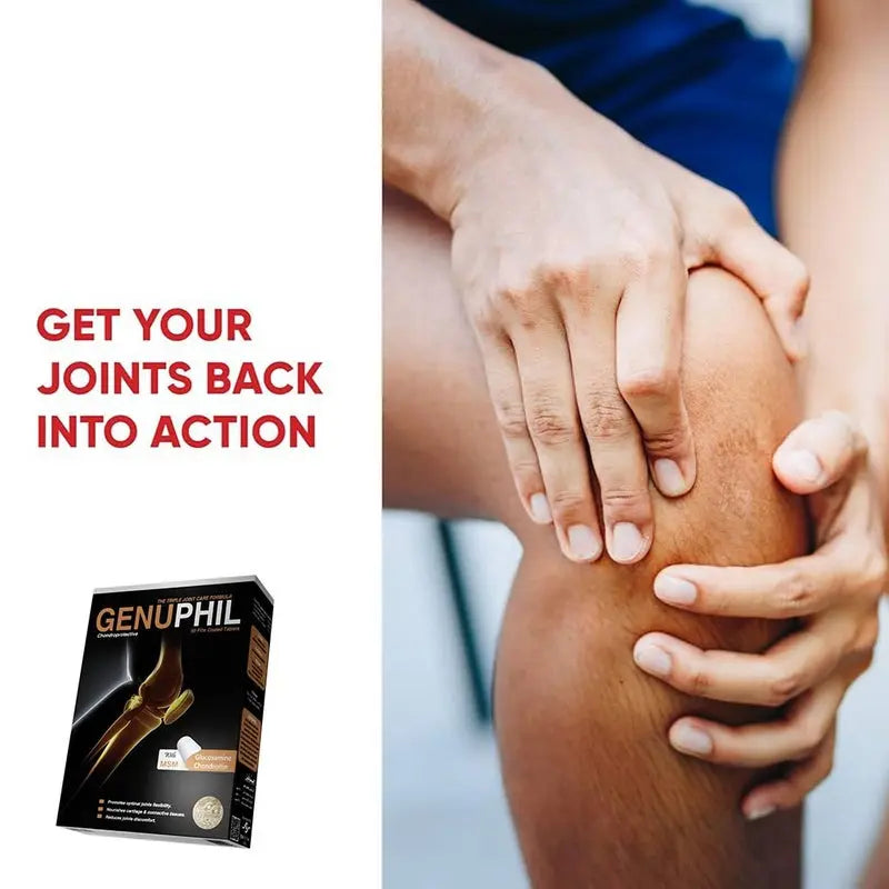 Eva Pharma Genuphil Tablets For Healthy Joints, Pack of 60's Eva Pharma