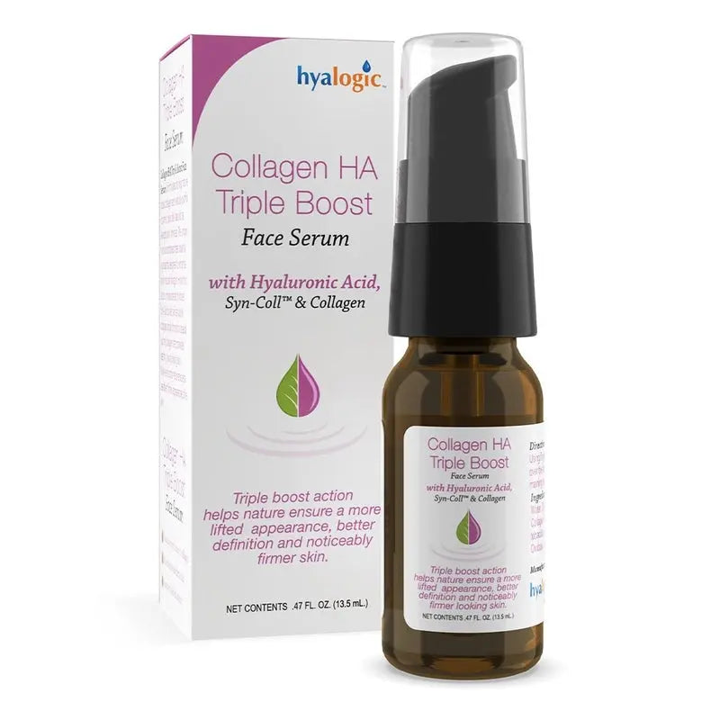 Hyalogic Collagen HA Triple Boost Face Serum With Hyaluronic Acid 13.5ml Hyalogic