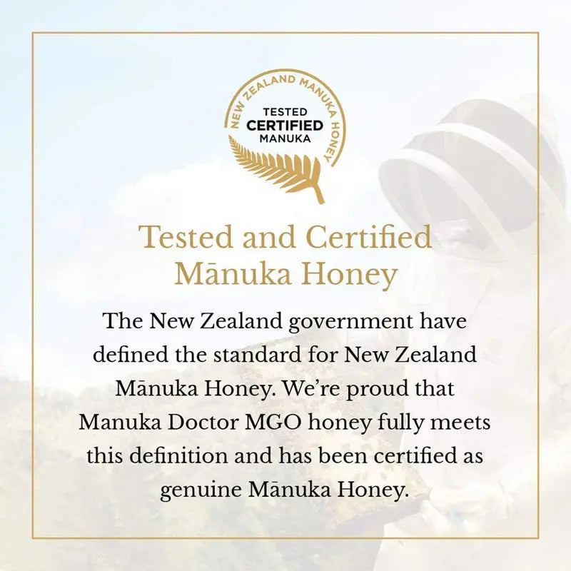Manuka Doctor UMF 22+ MGO 970+ Manuka Honey 250gm Manuka Doctor