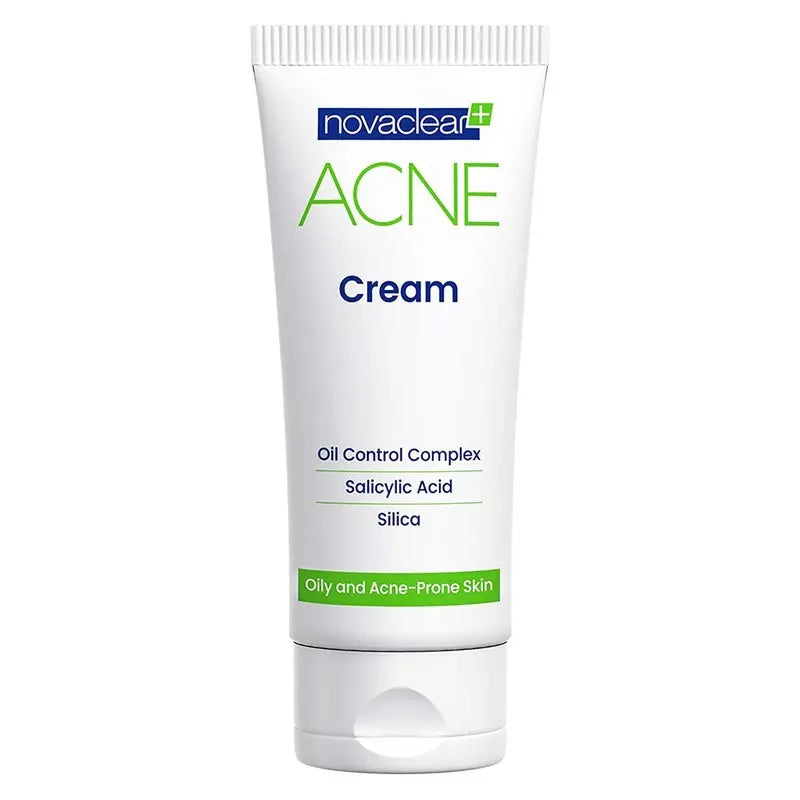 Novaclear Acne Cream With Salicylic Acid For Oily And Acne Prone Skin 40ml Novaclear