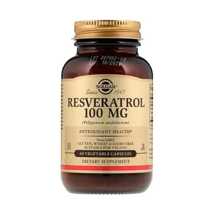 Solgar Resveratrol 100 mg 60's Solgar