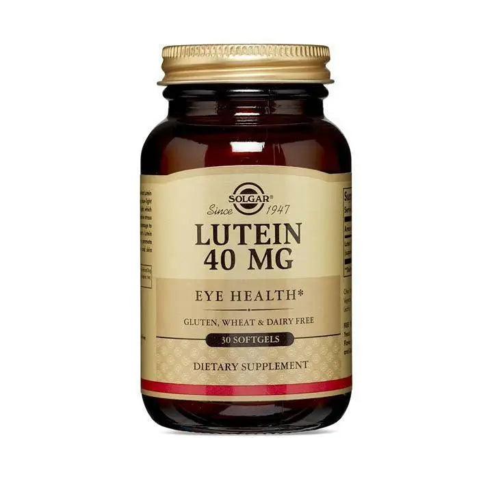 Solgar Lutein 40 mg 30 Softgels Solgar