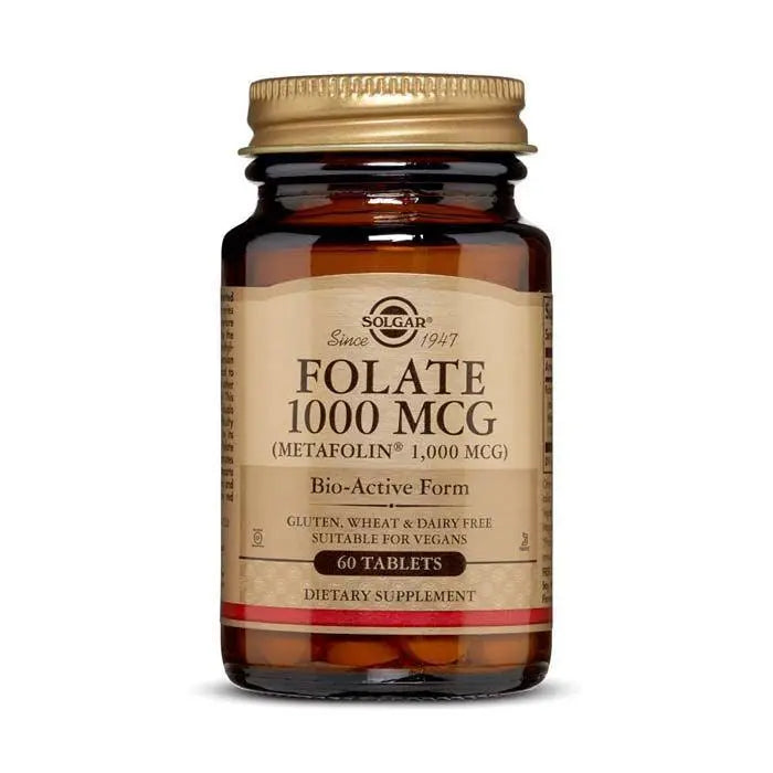 Solgar Folate 1000mcg As Metafolin 60's Solgar