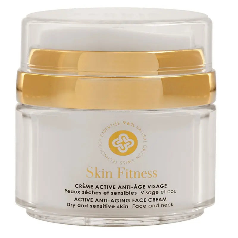 Perris Swiss Laboratory Skin Fitness Active Anti-Aging Face Cream For Dry & Sensitive Skin 50ml Perris Swiss Laboratory