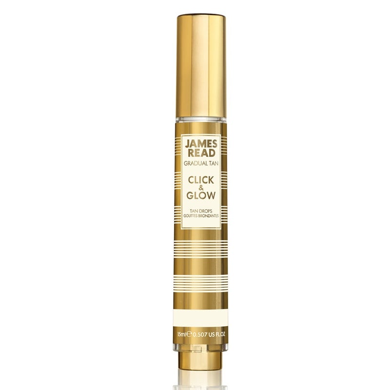 James Read Click & Glow Gradual Face Tanning Gel Drops 15ml