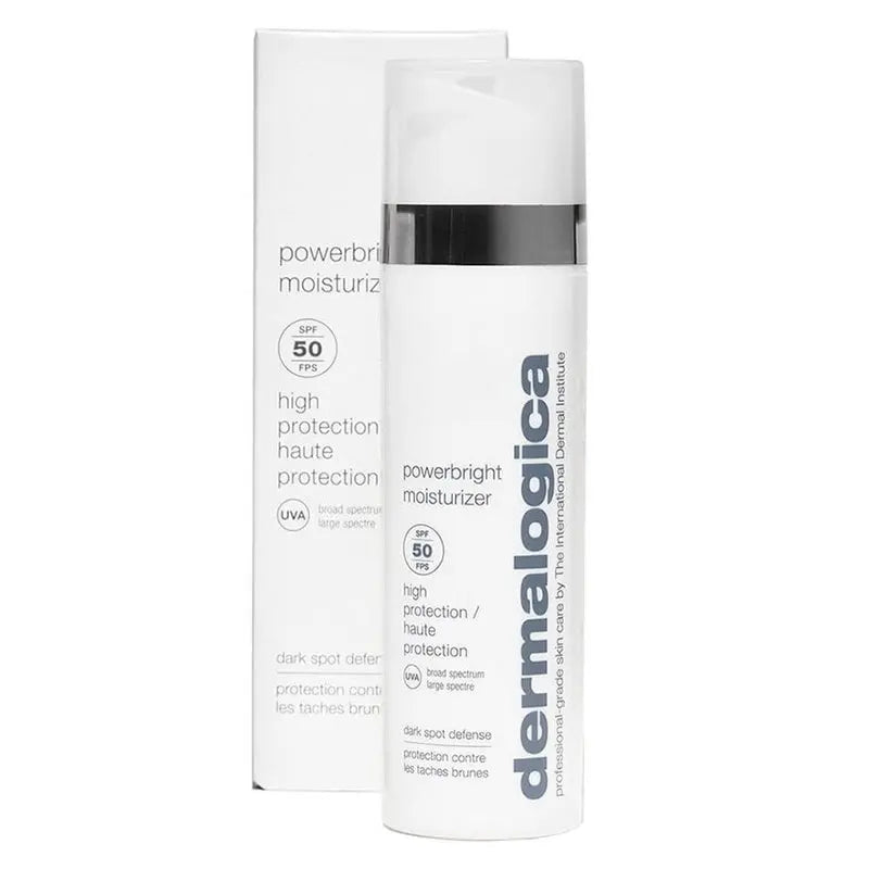 Dermalogica Powerbright Dark Spot Defense Moisturiser With SPF50 Sun Protection 50ml Dermalogica