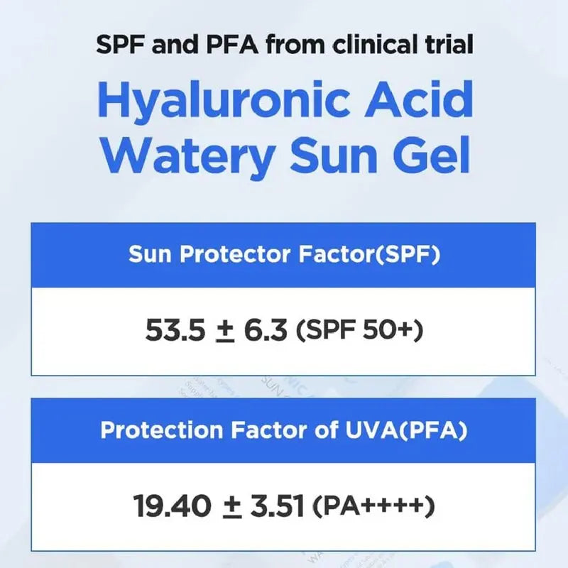 Isntree Hyaluronic Acid Watery Sunscreen Gel With SPF 50+ & PA++++ 50ml Isntree
