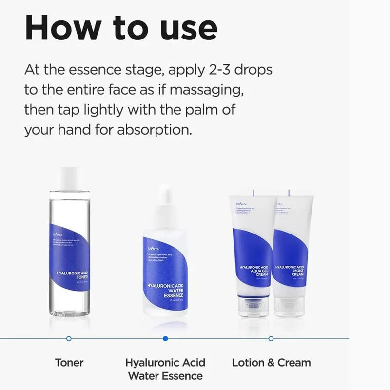 Isntree Hyaluronic Acid Water Essence Hyaluronic Acid Serum 50ml Isntree