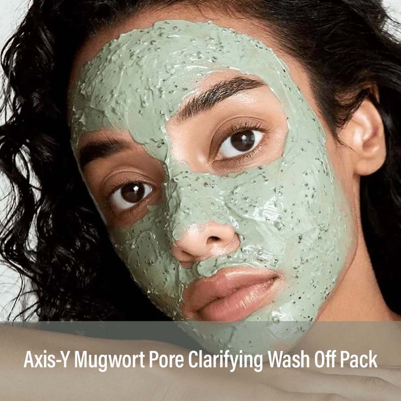 Axis-Y Mask Now Glow Later Wash Off Mask Duo Set - Gel Mask + Wash Off Pack 2*30ml Axis-Y