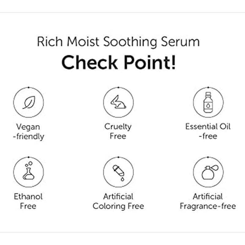 Dear Klairs Rich Moist Unscented Moisturizing & Soothing Facial Serum 80ml Dear Klairs