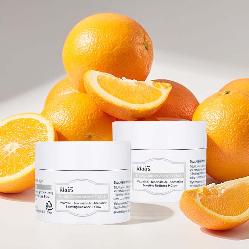Dear Klairs Freshly Juiced Vitamin E Radiance Booster Face Mask 15ml Dear Klairs