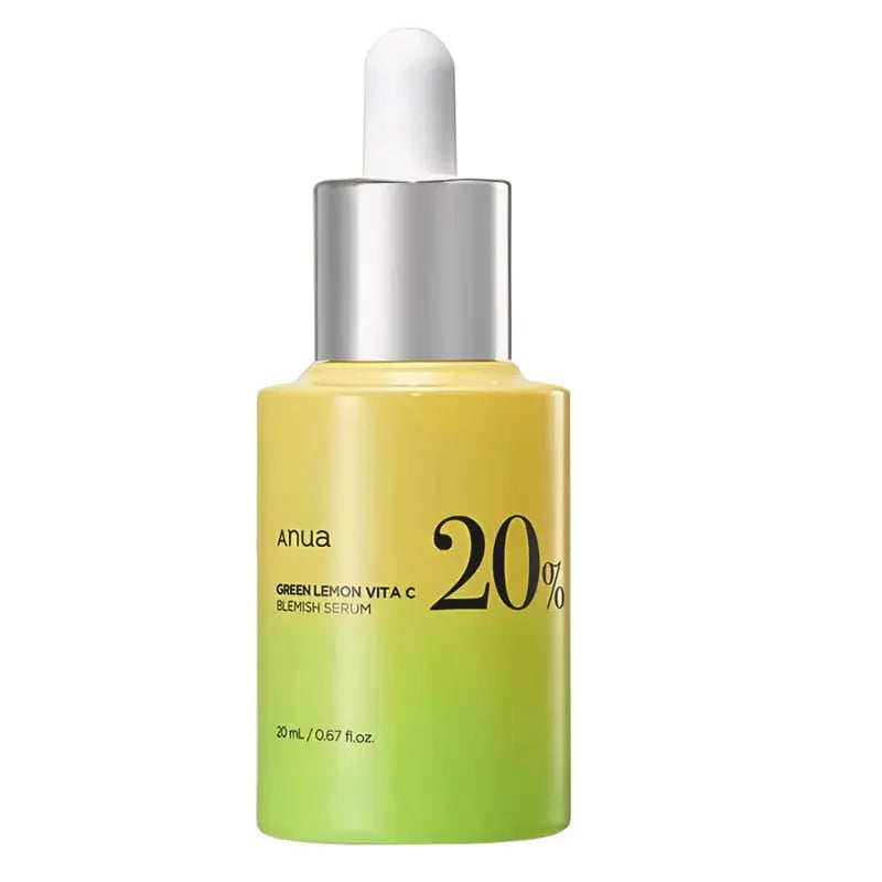 Anua Green Lemon Vitamin C 20% Facial Blemish Serum For Dark Spots 20g Anua