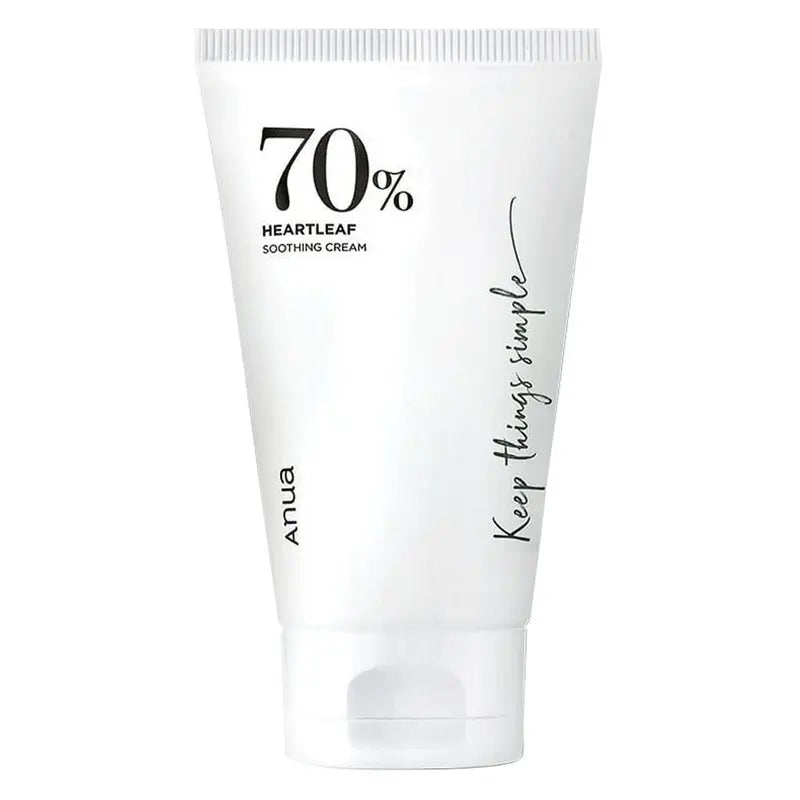 Anua Heartleaf 70 Intense Calming Facial Cream For Dry & Sensitive Skin 100ml Anua
