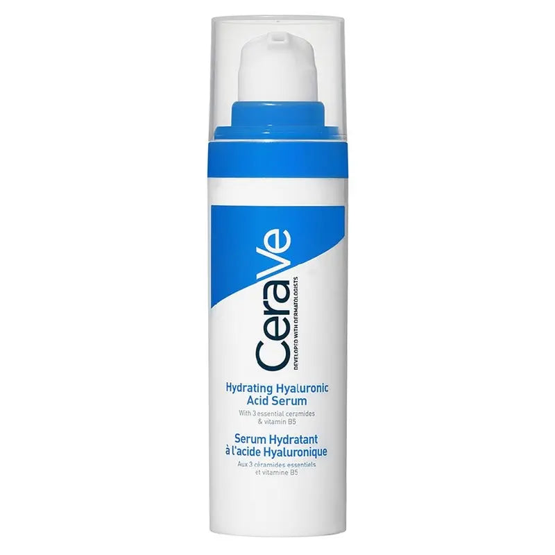 CeraVe Hydrating Hyaluronic Acid Face Serum For Normal To Dry Skin 30ml CeraVe