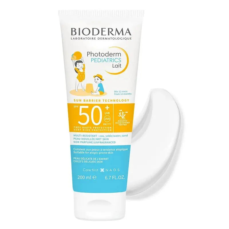 Bioderma Photoderm Pediatrics Lait SPF50+ Sunscreen 200ml Bioderma