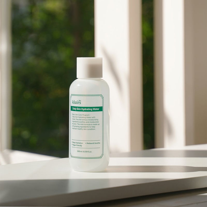 Dear Klairs Daily Skin Hydrating Water With Green Tea For Face & Body 500ml Dear Klairs